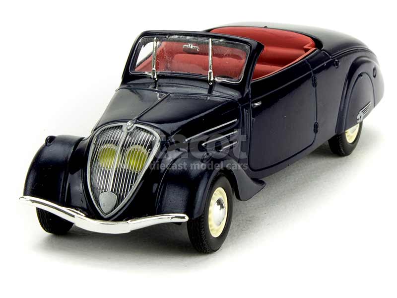 Modèle Réduit Peugeot 402 Yacco Delphine II 1936 - Échelle 1:43, Atlas, Fourgon La Poste, Occasion