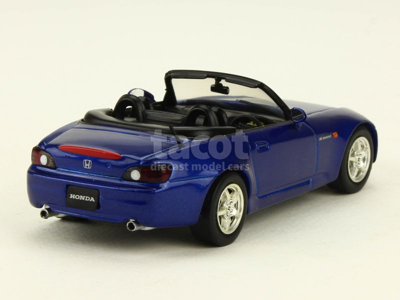 Miniature Voiture Ebbro 1/43 Honda Mobilio Bleue De 2002, état Neuf Avec Boîte