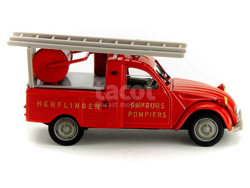 10837 Citroën 2CV AZU Pick-Up Pompiers 1963