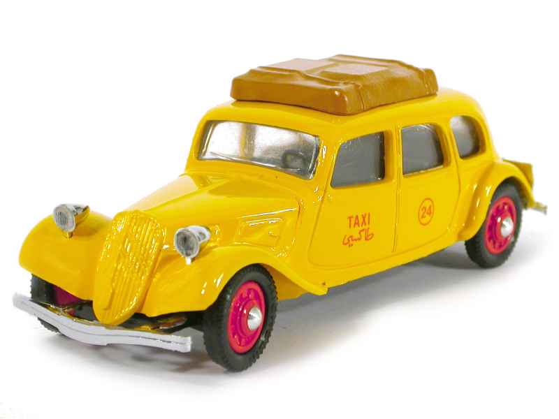 Citroën - Traction 11B Familiale Taxi Maroc - Tek-Hoby - 1/43 - Autos Miniatures