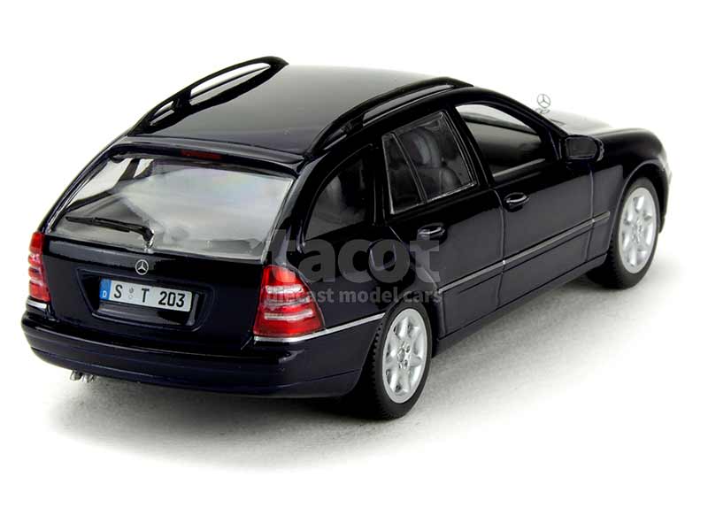 Miniatura Carro Mercedes Benz CLK Coupé - #3 M. Hakkinen - DTM 2001 - Test Car - 1:43 - Minichamps