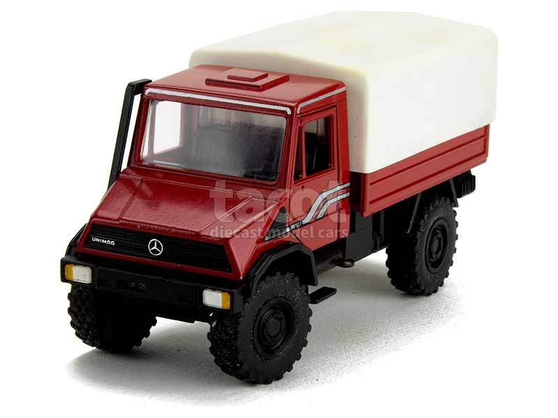 NZG 1/50 – Mercedes Unimog U140 ONU – Blanc – Métal – Neuf – Collection