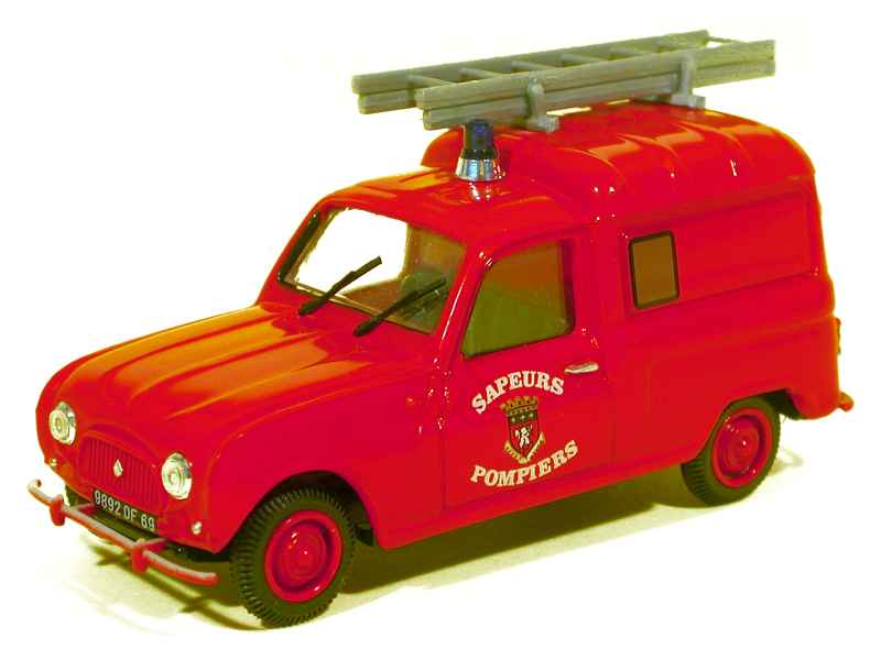 DIE CAST & R 4 Fourgonnette Assistance Saviem - 1967  Utilitaires