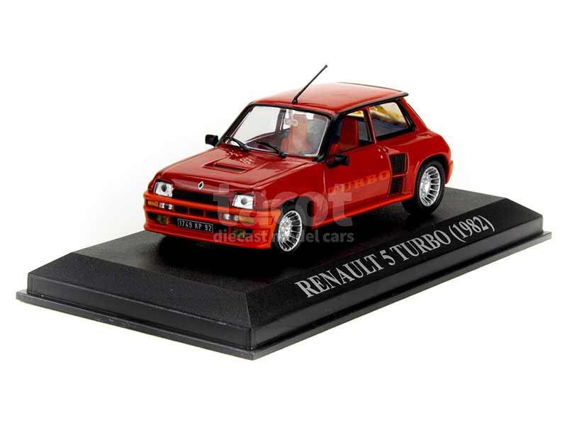 Renault R5 turbo - rouge métallisé - 1980