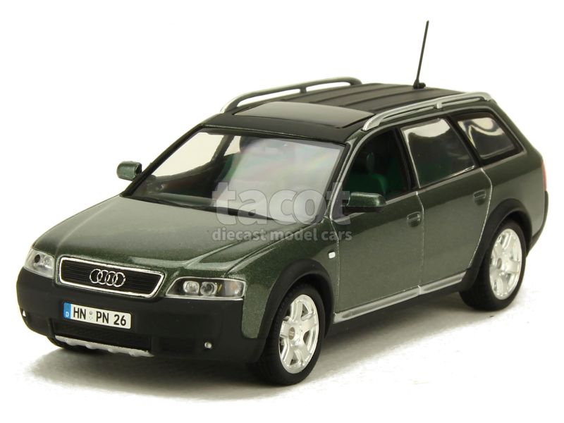 ミニカー MINICHAMPS AUDI allroad quattro 1/43 Audi - A6 Allroad Quattro 2000 - Minichamps - 1/43 - Autos