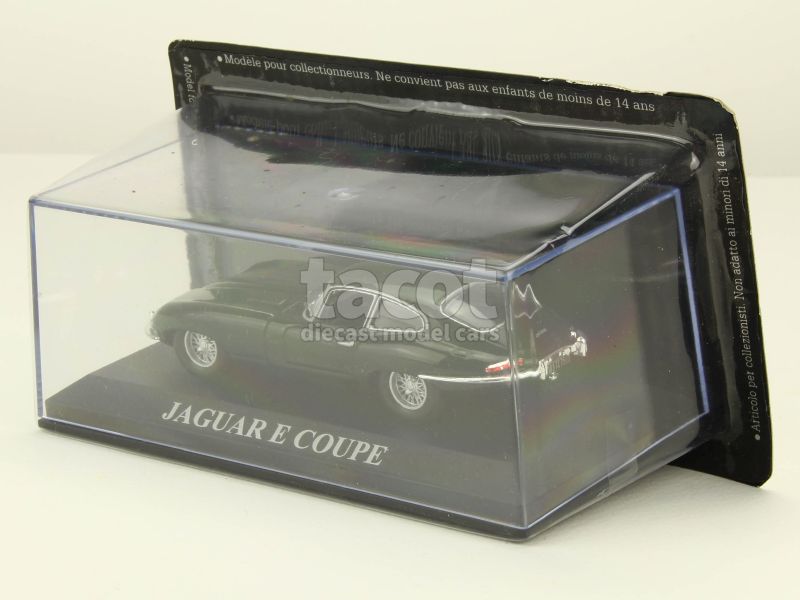 Shop für gebrauchte Modellautos - Jaguar Typ E Coupé grün