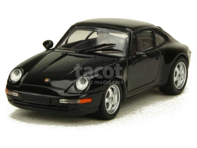 Porsche 911 993 Carrera Gris Argent 1/18 Bburago – Miniature De Collection
