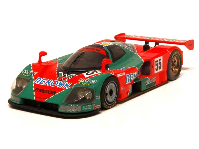 Mazda 787B Le Mans 1991 - Starter 1/43 - Miniature Voiture De Course Orange