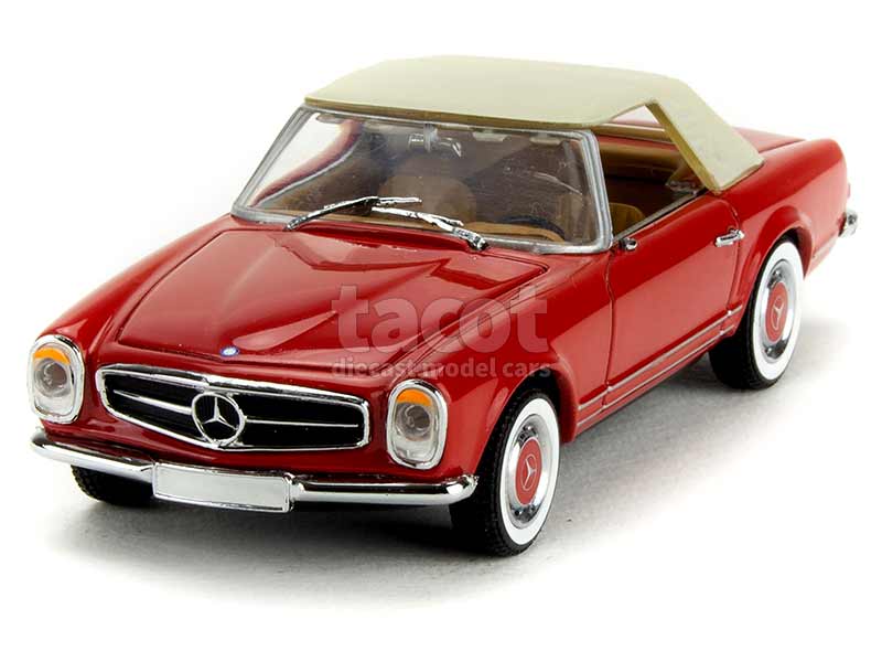 MERCEDES BENZ 280 SL Pagode rge 1/18 ANSON 30380 voiture miniature de