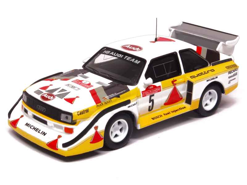 Modèle Réduit Audi Quattro Evo 2 San Remo 1985 - Échelle 1:43 - Marque Altaya - Neuf En Boîte
