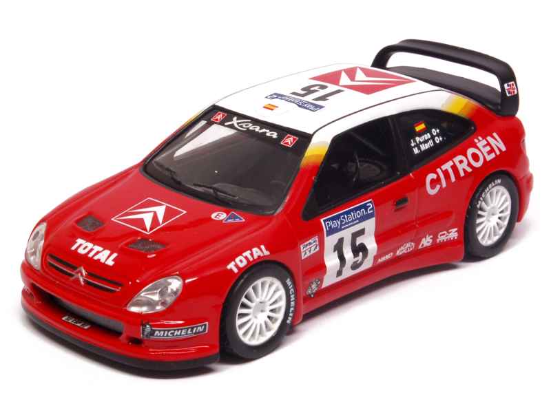15271 Citroën Xsara WRC Tour de Corse 2001