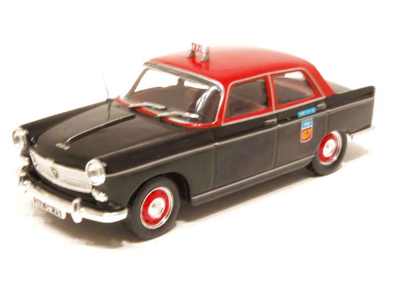 16554 Peugeot 404 Berline Taxi G7 Paris 1962