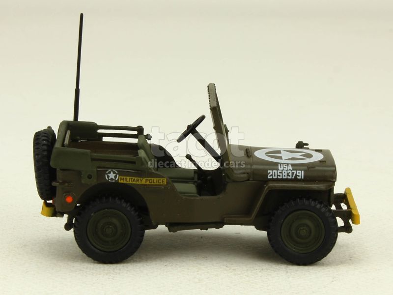 16876 Willys Jeep Police Militaire