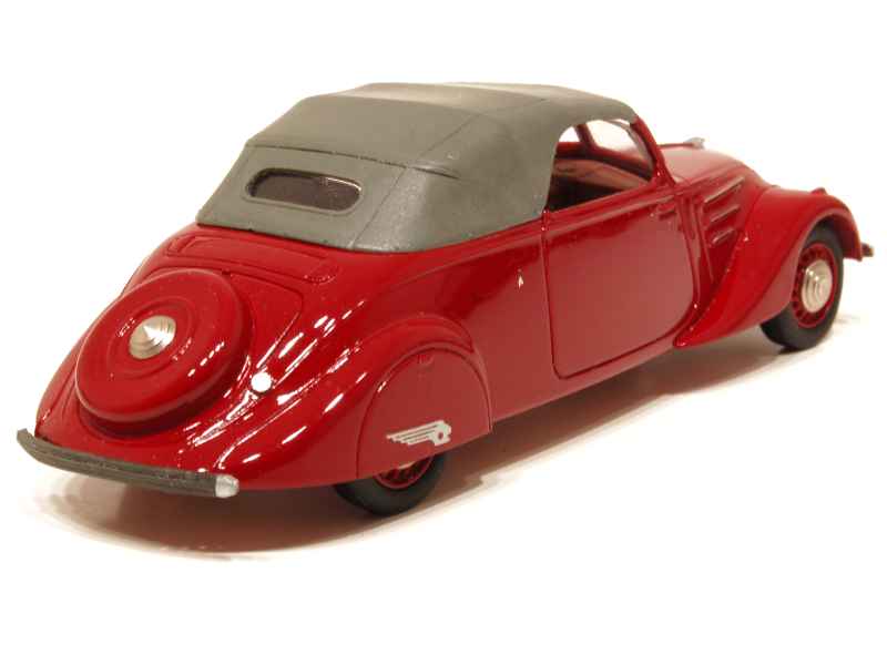 Logerot Résine 1/43 – Peugeot 402 Cabriolet 1936 Crème (manque Pare-chocs)