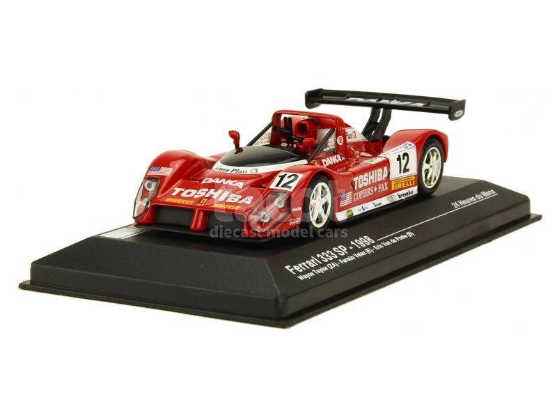 Ferrari 333 SP 1998 Taylor #12 24 Hours Le Mans 1:43 Ixo Altaya Diecast