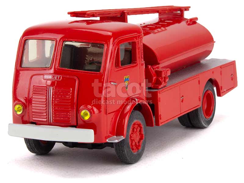Miniature MMT Résine 1/43 - Renault S210 Citerne Pompiers (Occasion, Très Bon état)