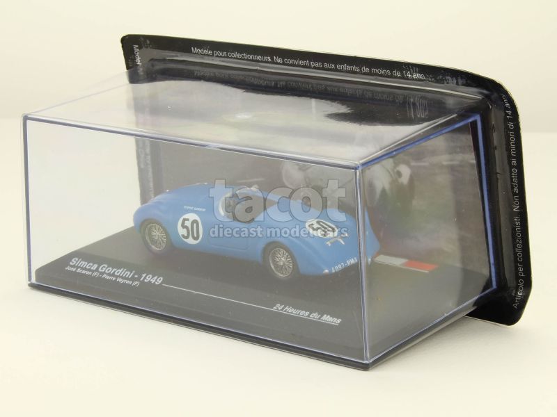 Miniature PARADCAR 1/43 – Simca 8 Gordini Le Mans 1949 – En Boîte