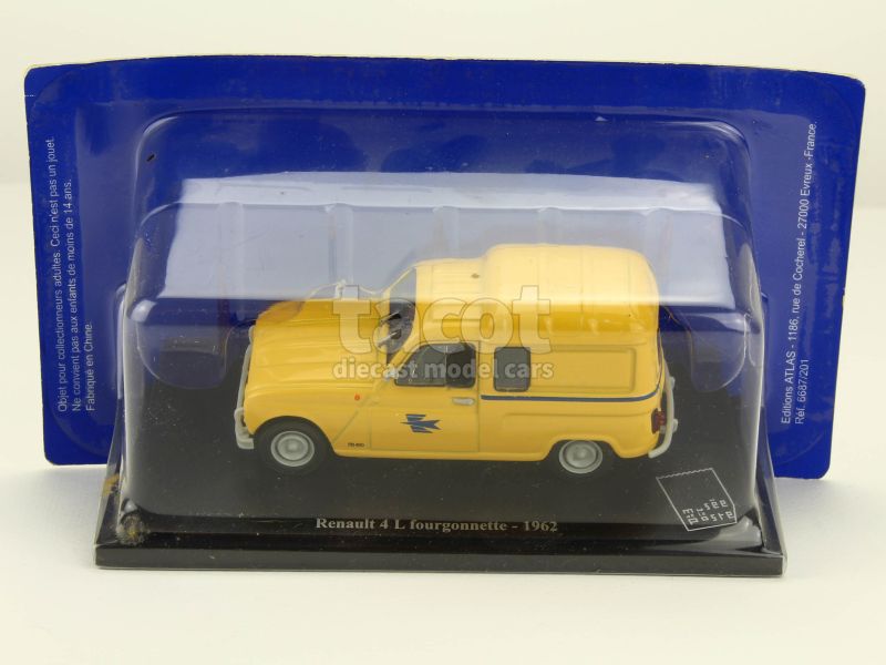 19463 Renault R4 L Fourgonnette La Poste 1962