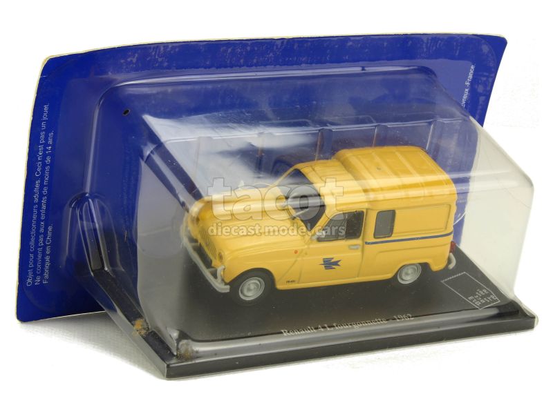 19463 Renault R4 L Fourgonnette La Poste 1962