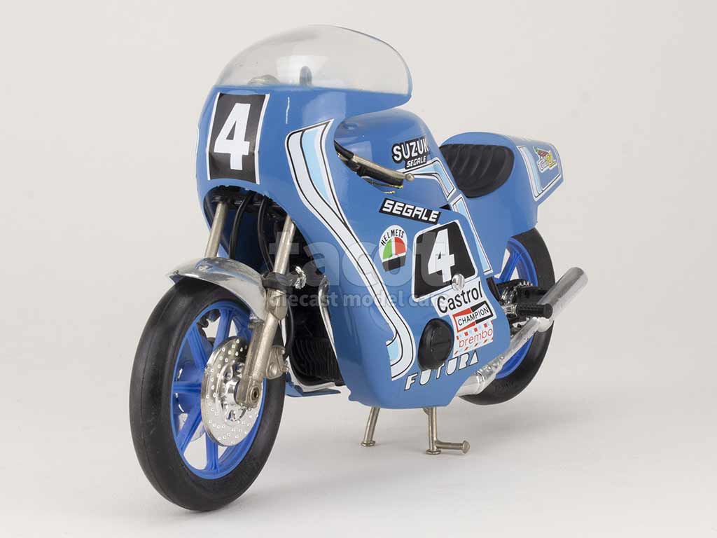Moto Miniature Moto Guzzi Course Guiloy 1:10 Rouge – Occasion