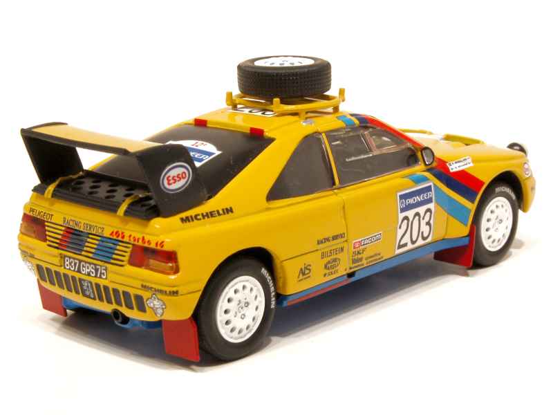 1/43 PEUGEOT 405 Turbo 16 T16 #203 Rallye Raid Paris Dakar 1990 Vatanen Norev M6 EUR 34,95 - FR