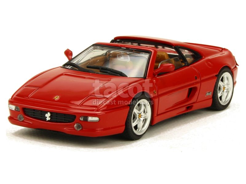 ミニカー Bang Ferrari 355 GTS 1/43 1/43 Bang Ferrari 355 Berlinetta Yellow w/ Box From Japan