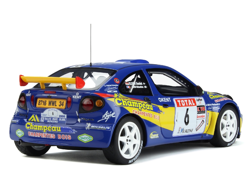 100011 Renault Megane Maxi Kit Car Rally Mont Blanc 2000