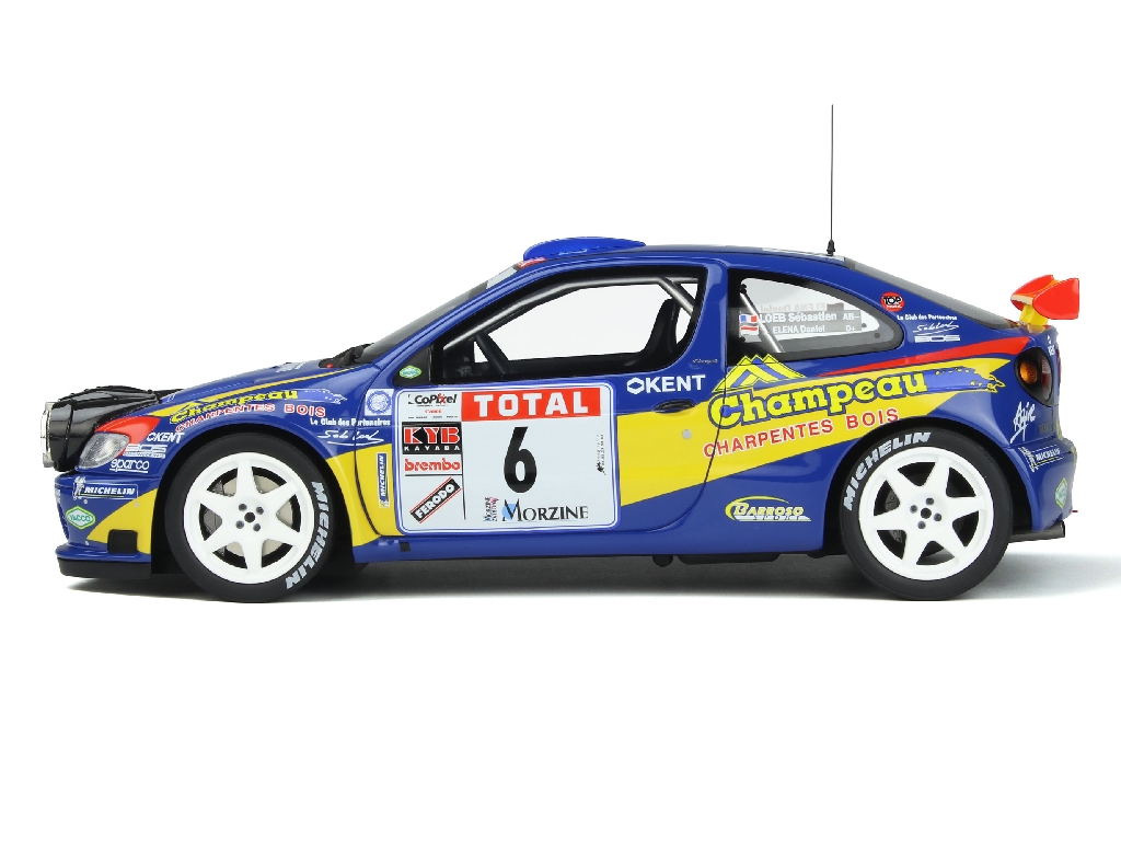 100011 Renault Megane Maxi Kit Car Rally Mont Blanc 2000