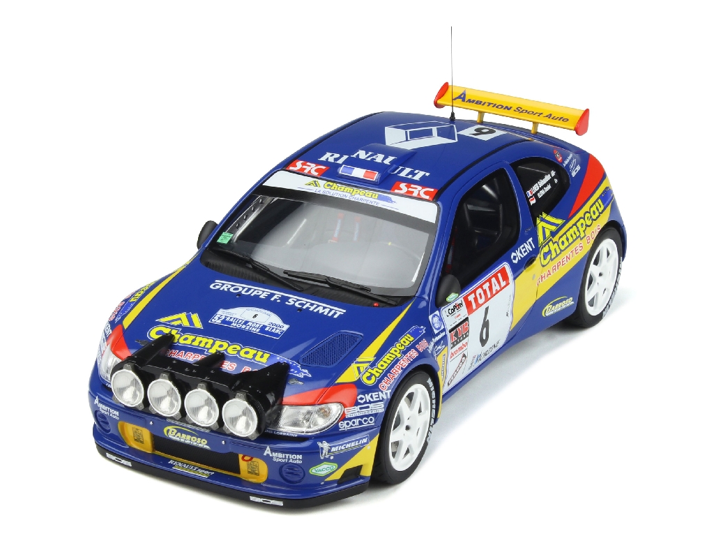 100011 Renault Megane Maxi Kit Car Rally Mont Blanc 2000