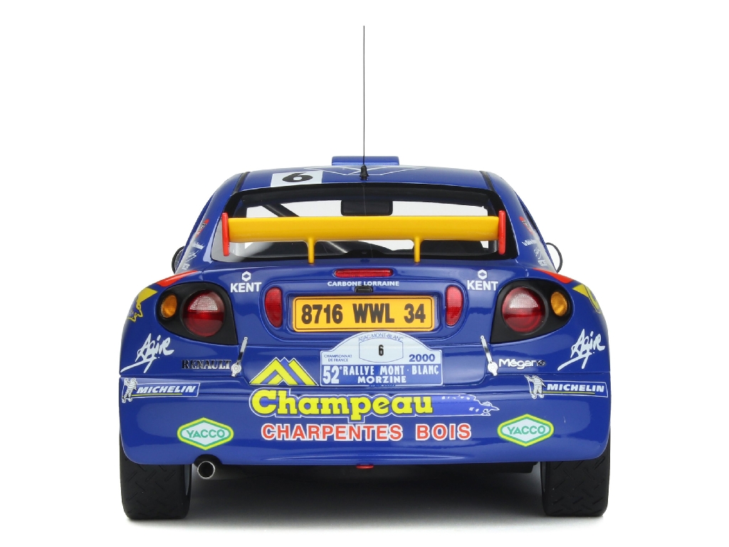 100011 Renault Megane Maxi Kit Car Rally Mont Blanc 2000