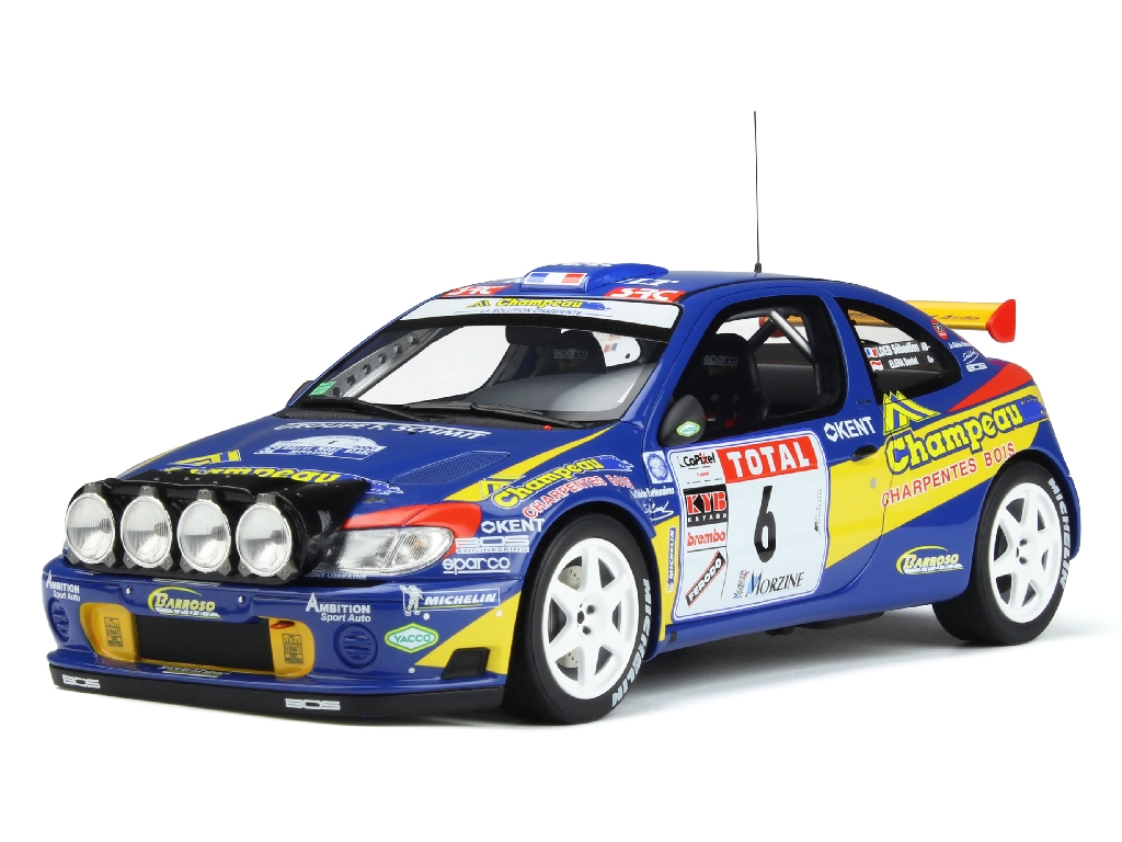 100011 Renault Megane Maxi Kit Car Rally Mont Blanc 2000