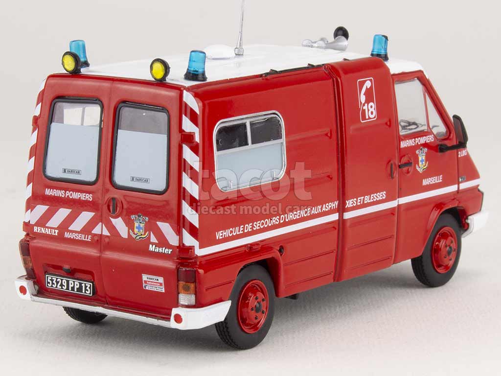 100037 Renault Master T30 VSAB Sanicar Pompiers