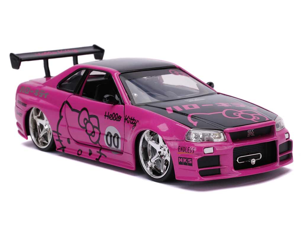 Nissan - Skyline GTR BNR34 2002 - Jada-Toys - 1/24 - Autos Miniatures Tacot