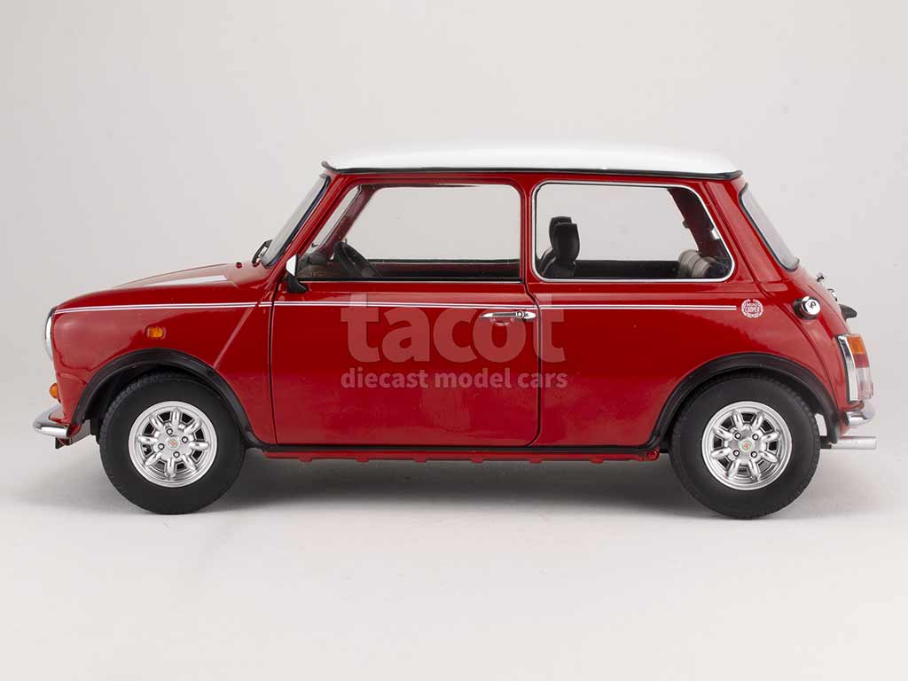 Amazon | KK-SCALE 1/12 ミニクーパー レッド/ホワイトルーフ LHD ミニカー MINI COOPER | ミニカー・ダイキャストカー  | ホビー
