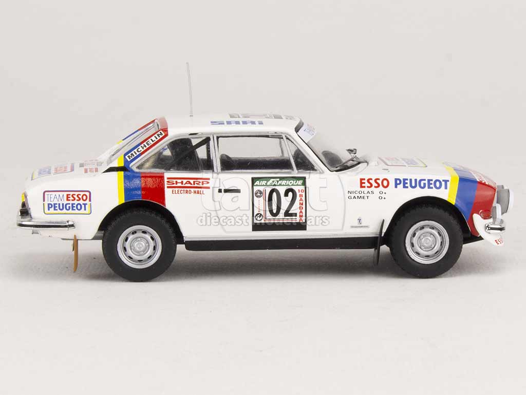 100223 Peugeot 504 V6 Coupé Rally Côte d'Ivoire 1978