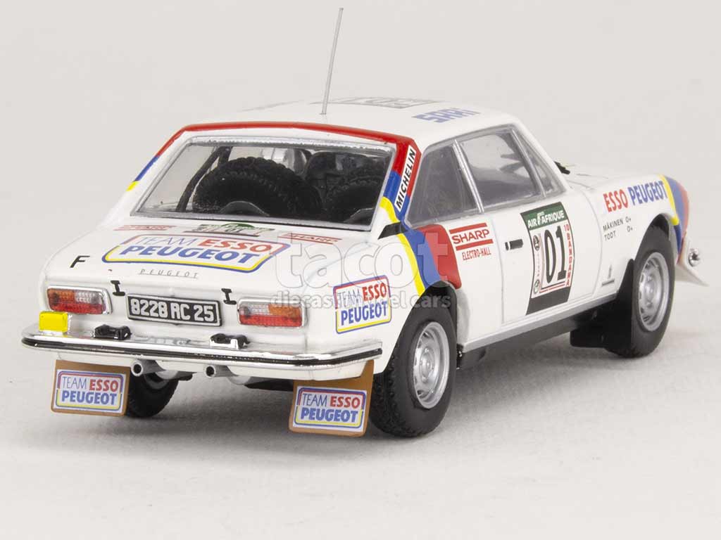 100224 Peugeot 504 V6 Coupé Rally Côte d'Ivoire 1978
