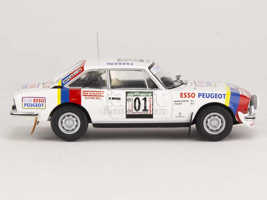100224 Peugeot 504 V6 Coupé Rally Côte d'Ivoire 1978