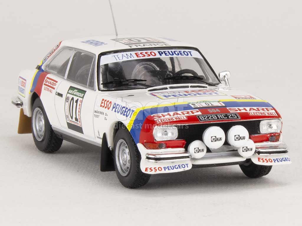 100224 Peugeot 504 V6 Coupé Rally Côte d'Ivoire 1978