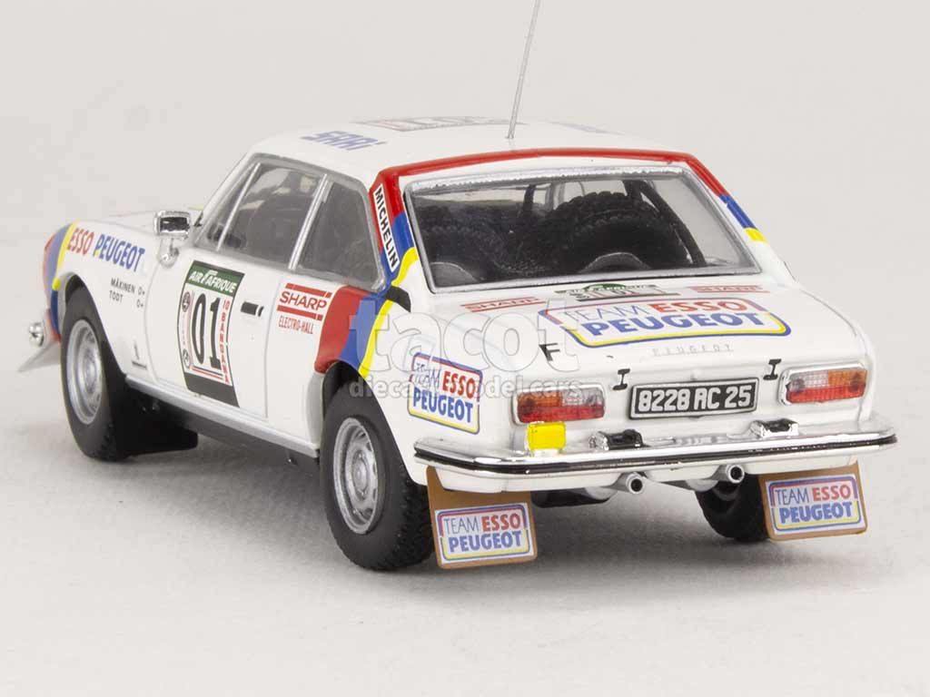 100224 Peugeot 504 V6 Coupé Rally Côte d'Ivoire 1978