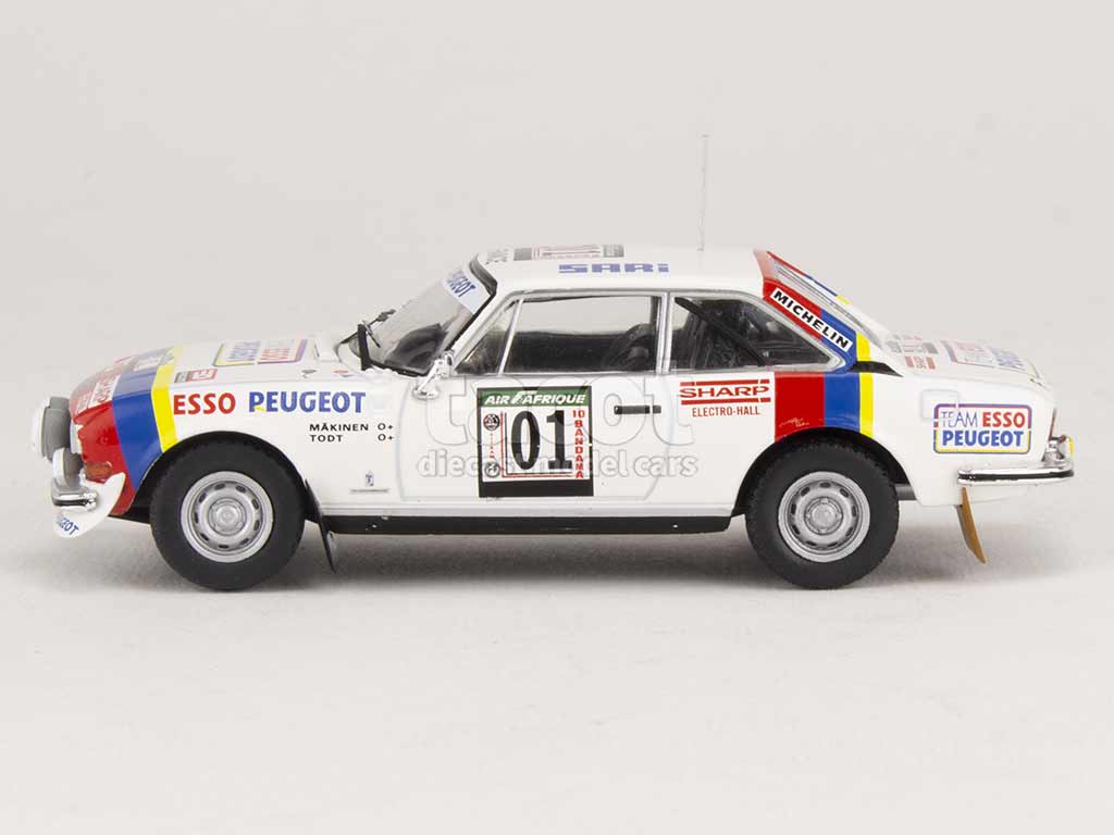 100224 Peugeot 504 V6 Coupé Rally Côte d'Ivoire 1978