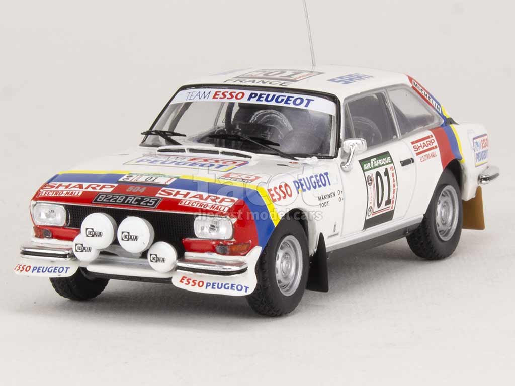 100224 Peugeot 504 V6 Coupé Rally Côte d'Ivoire 1978
