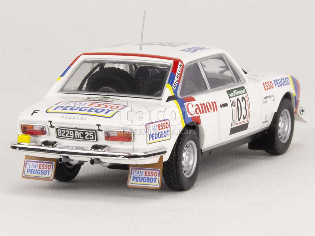 100225 Peugeot 504 V6 Coupé Rally Côte d'Ivoire 1978