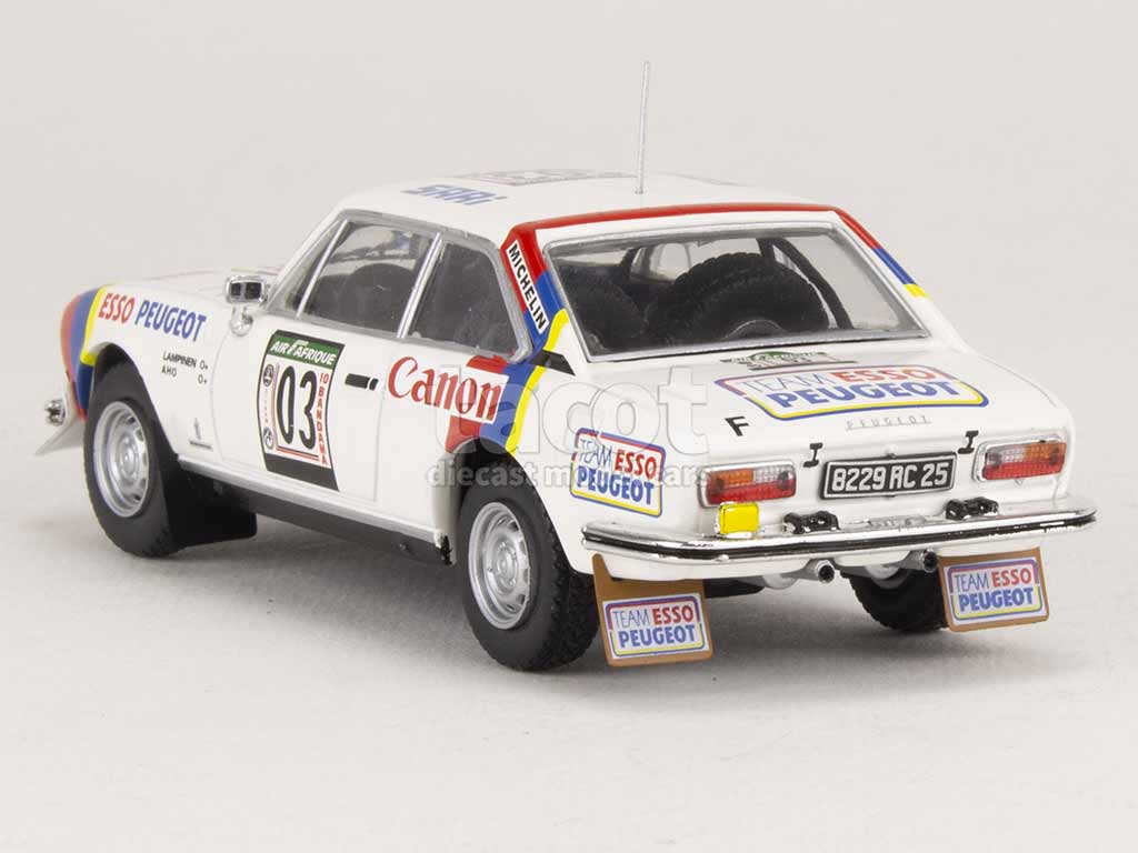100225 Peugeot 504 V6 Coupé Rally Côte d'Ivoire 1978