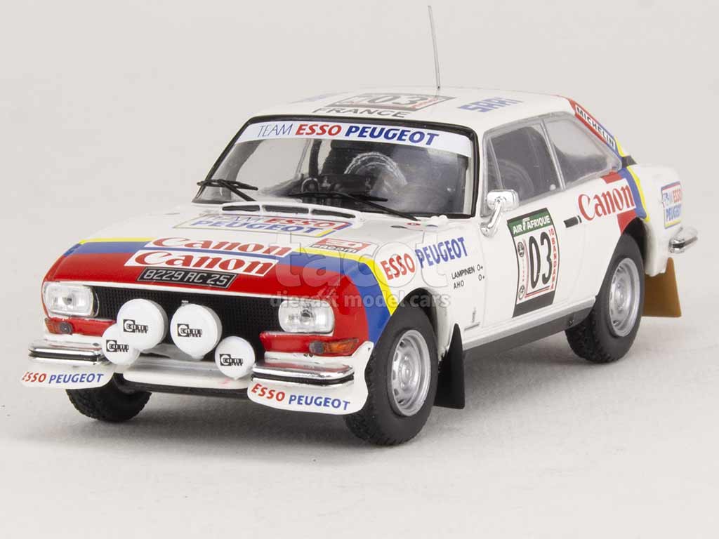 100225 Peugeot 504 V6 Coupé Rally Côte d'Ivoire 1978