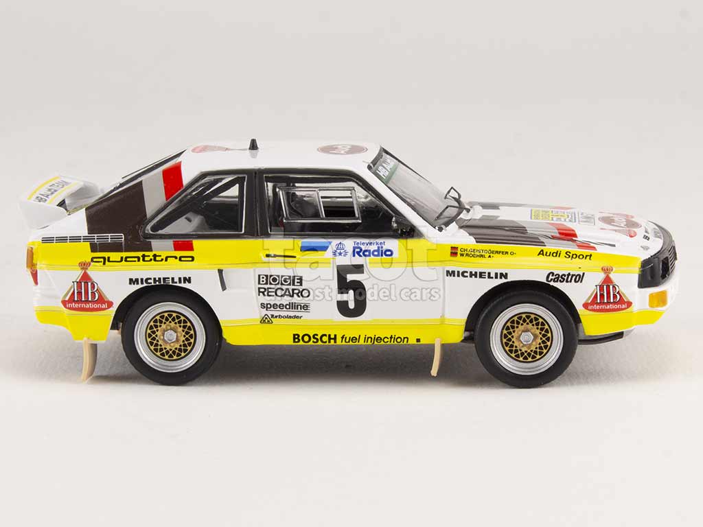 100254 Audi Quattro Sport Swedish Rally 1985