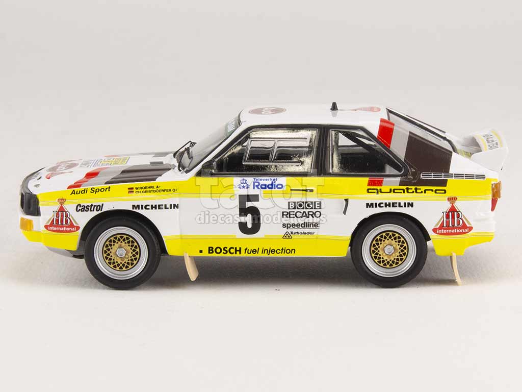 100254 Audi Quattro Sport Swedish Rally 1985