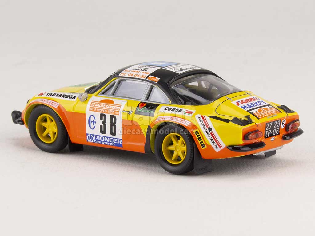 100340 Alpine A110 Rally San Remo 1981