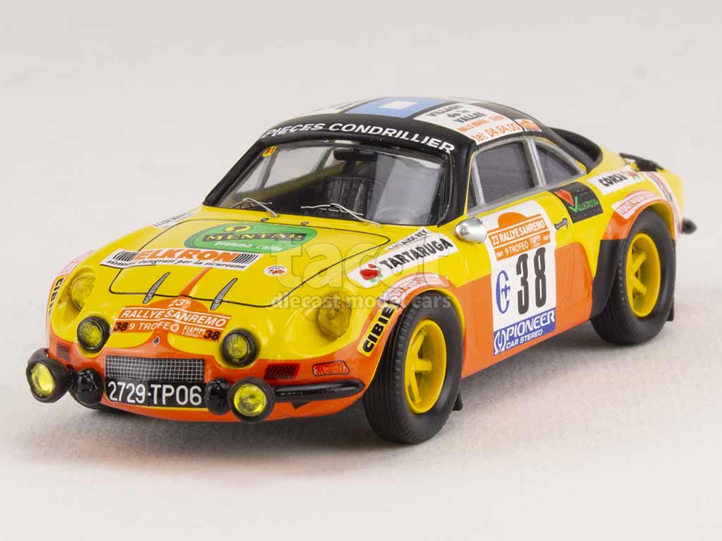 100340 Alpine A110 Rally San Remo 1981