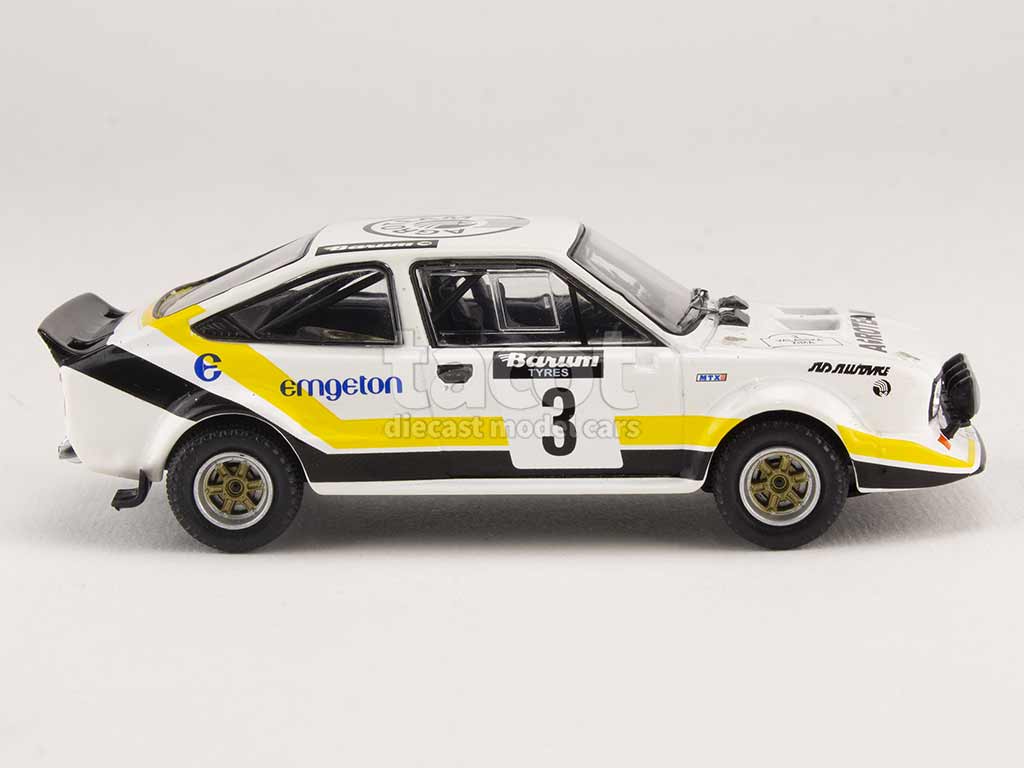 Miniature IXO 1/43 Skoda 160RS MTX #3 Rally Valasskaa Zima 1984 - Blahna Scovanek