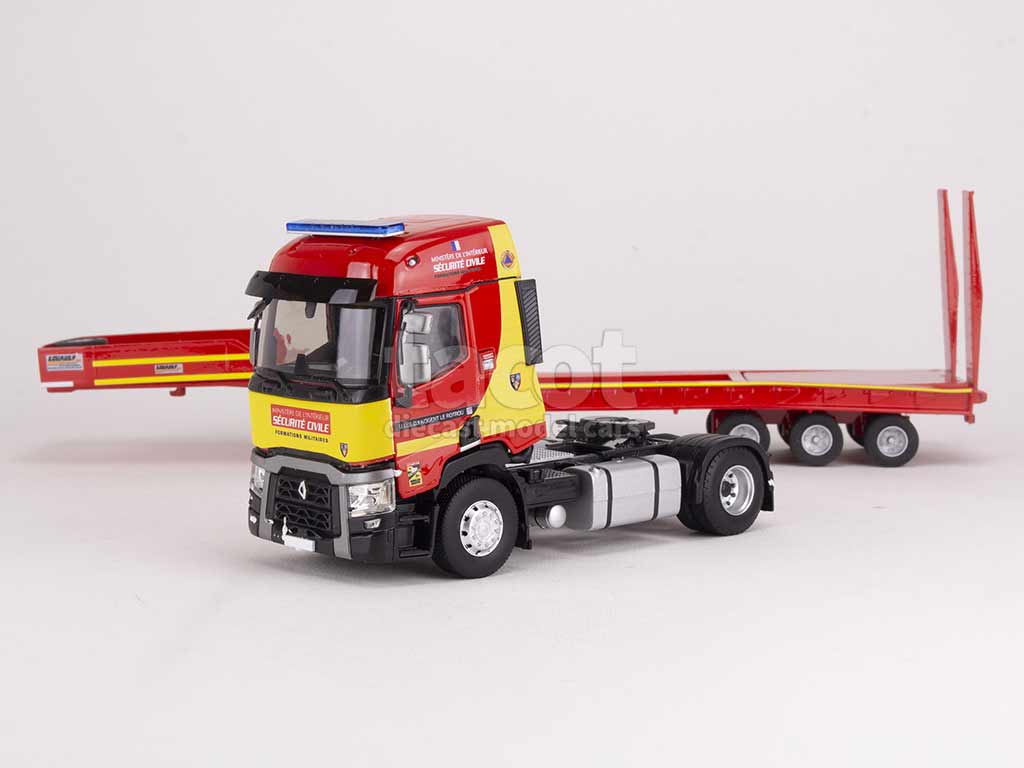 Miniature Renault T 460 Remorque MAGEC Sécurité civile - francis miniatures
